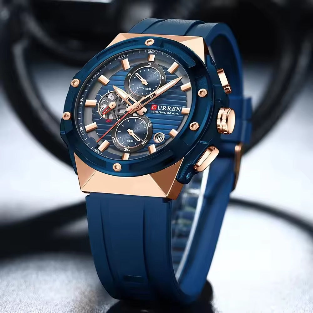 CURREN 8462 - Reloj deportivo para hombre