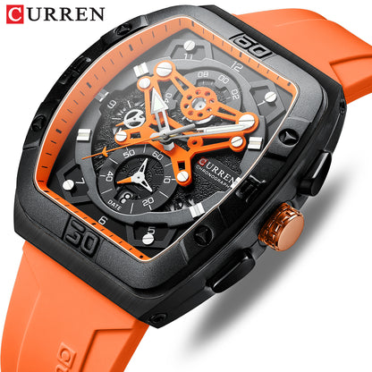 CURREN 8443 - Reloj deportivo para hombre
