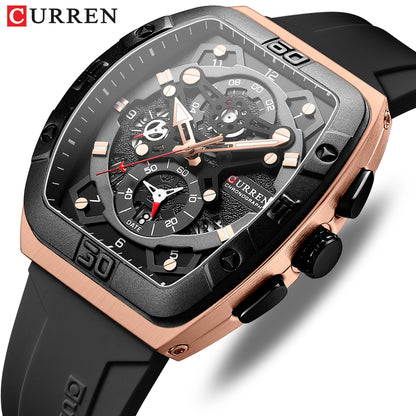 CURREN 8443 - Reloj deportivo para hombre