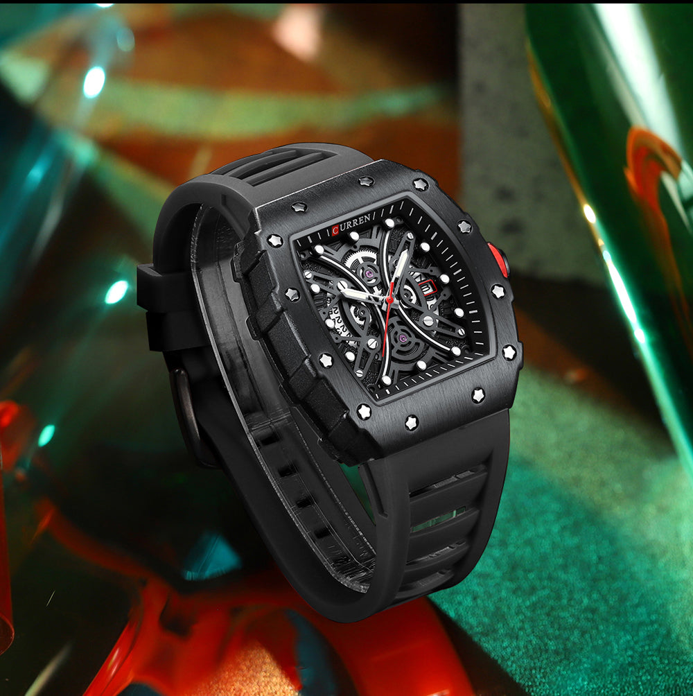 CURREN 8438 - Reloj deportivo para hombre