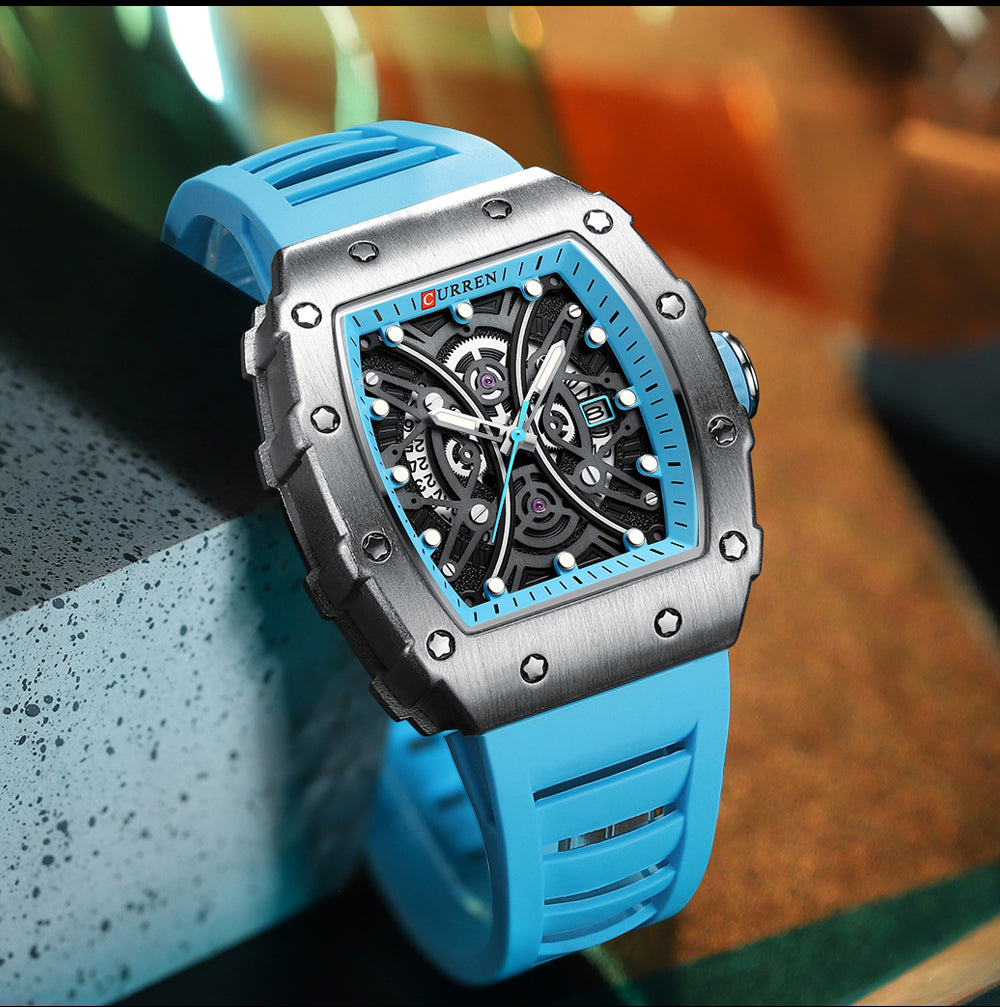 CURREN 8438 - Reloj deportivo para hombre
