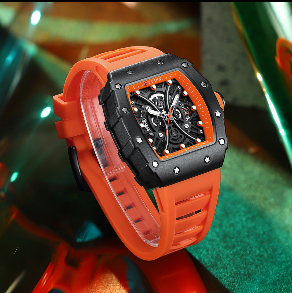 CURREN 8438 - Reloj deportivo para hombre