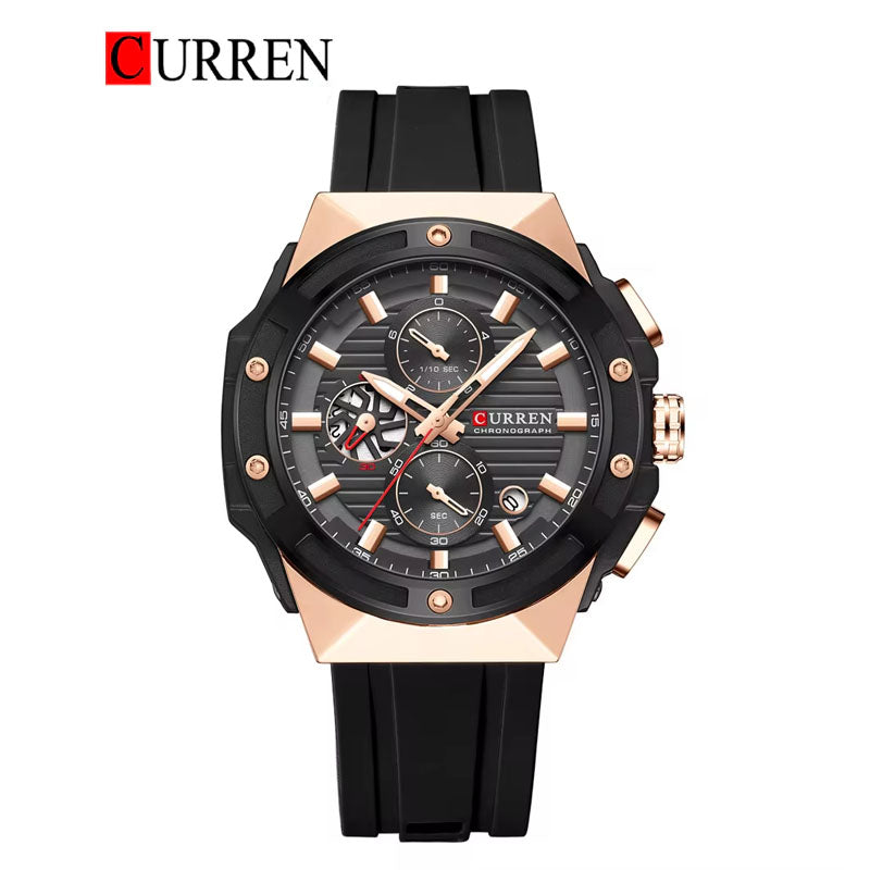 CURREN 8462 - Reloj deportivo para hombre