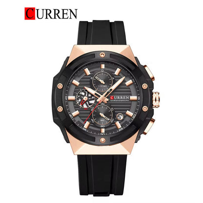 CURREN 8462 - Reloj deportivo para hombre