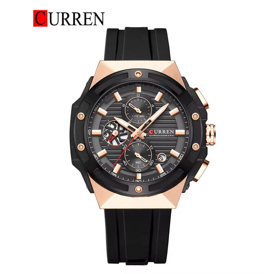 CURREN 8462 - Reloj deportivo para hombre
