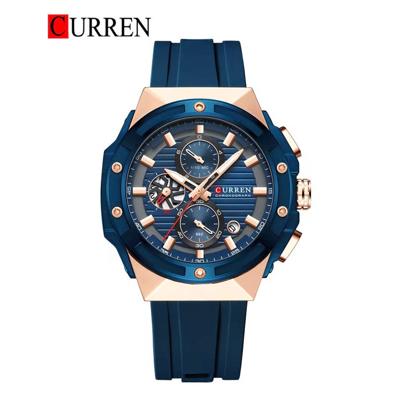 CURREN 8462 - Reloj deportivo para hombre
