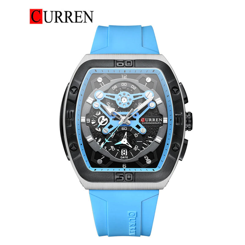 CURREN 8443 - Reloj deportivo para hombre