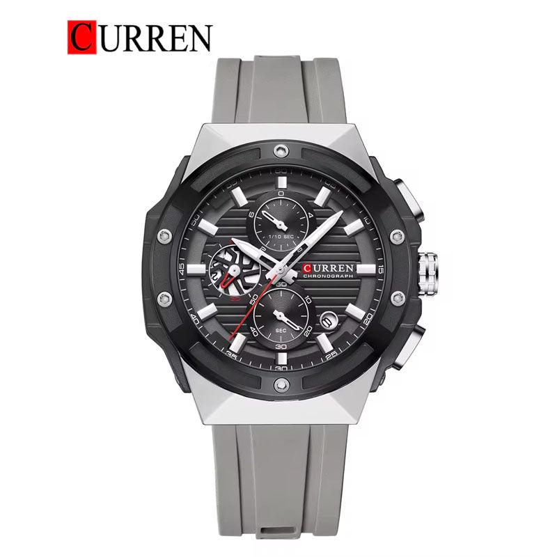 CURREN 8462 - Reloj deportivo para hombre