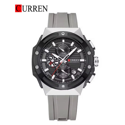 CURREN 8462 - Reloj deportivo para hombre