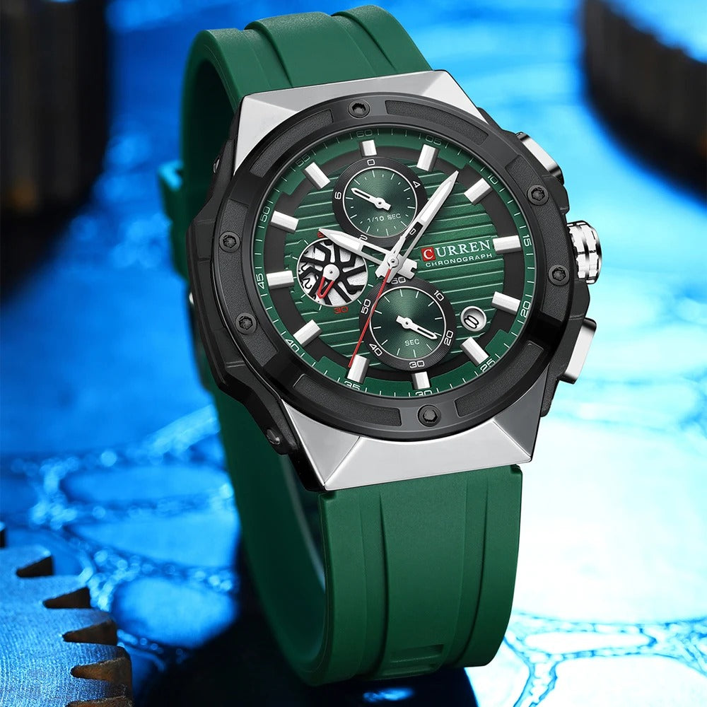 CURREN 8462 - Reloj deportivo para hombre