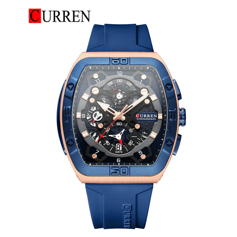 CURREN 8443 - Reloj deportivo para hombre
